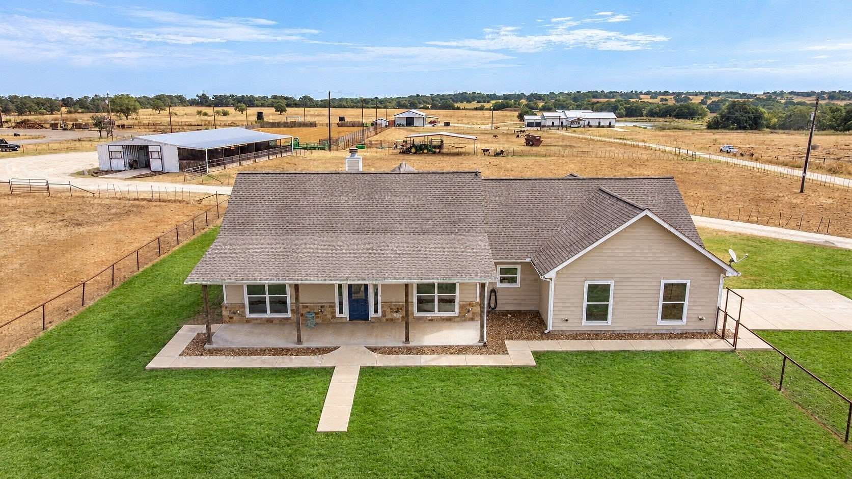 10.3 Acres of Land with Home for Sale in Stephenville, Texas