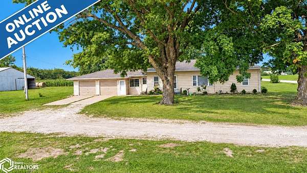 6 Acres of Land with Home for Auction in Keokuk, Iowa