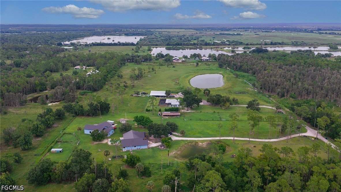 10 Acres of Land with Home for Sale in North Fort Myers, Florida