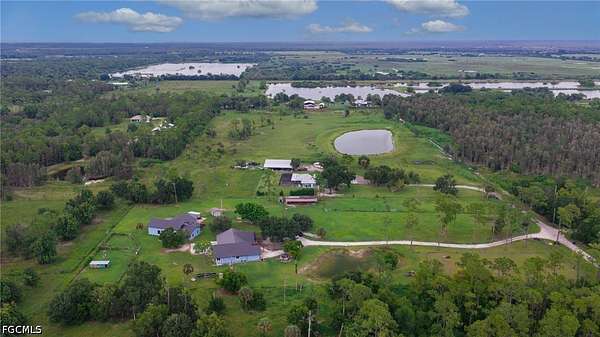 10 Acres of Land with Home for Sale in North Fort Myers, Florida