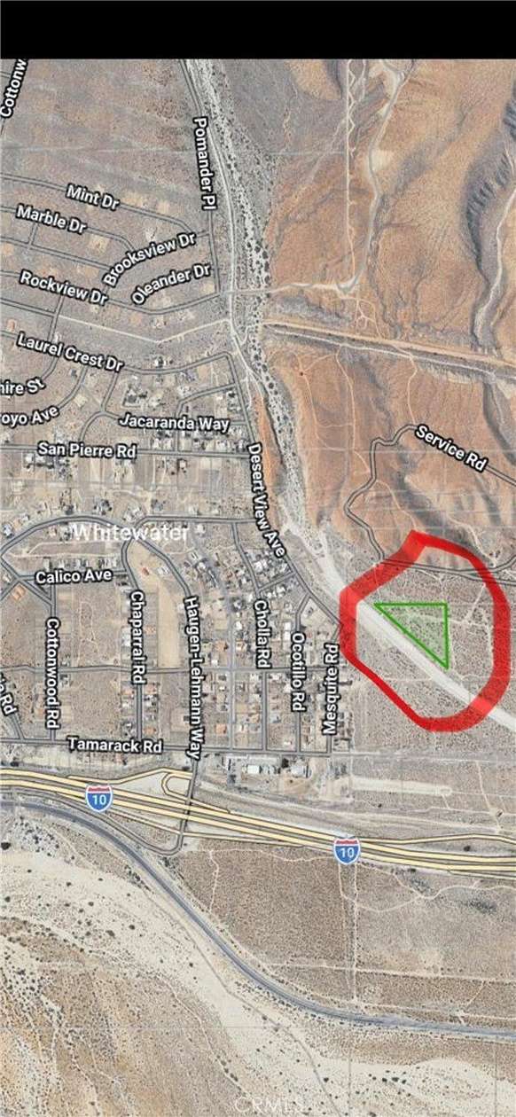 4.8 Acres of Land for Sale in Whitewater, California