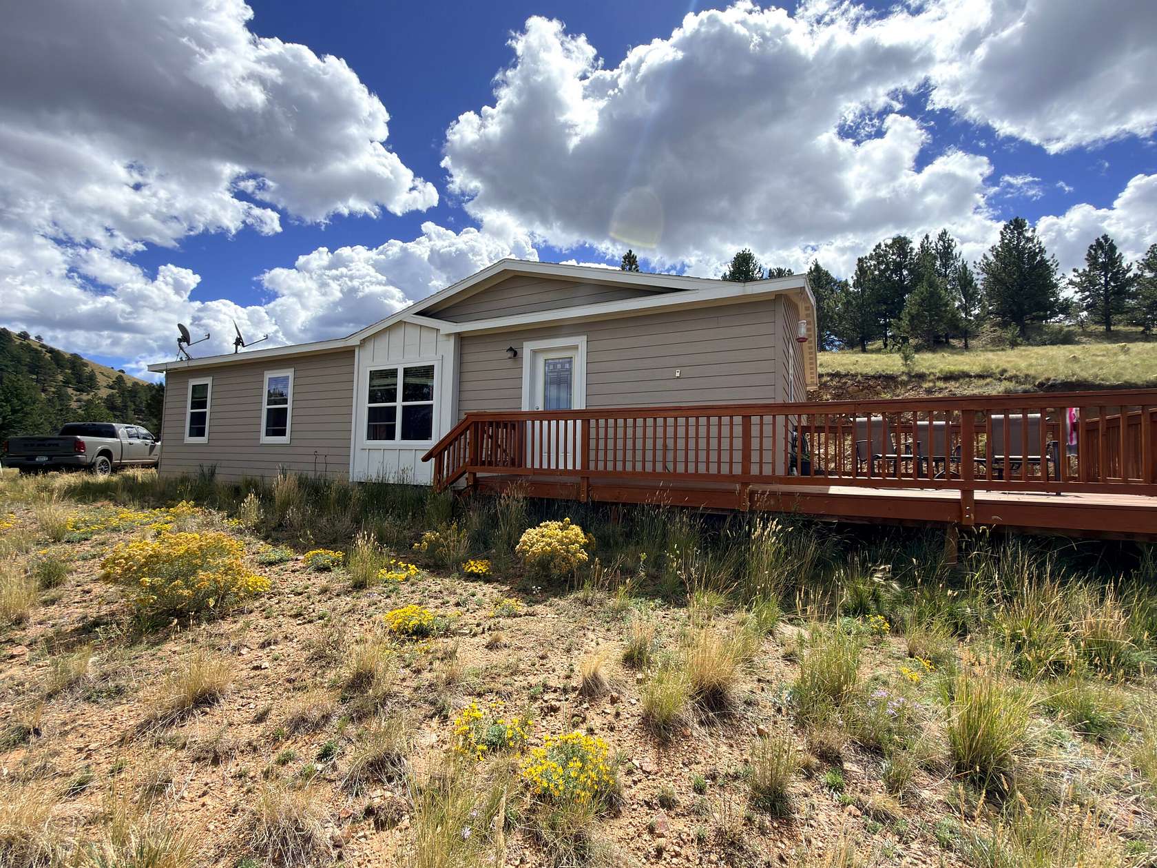 8.9 Acres of Land with Home for Sale in Westcliffe, Colorado