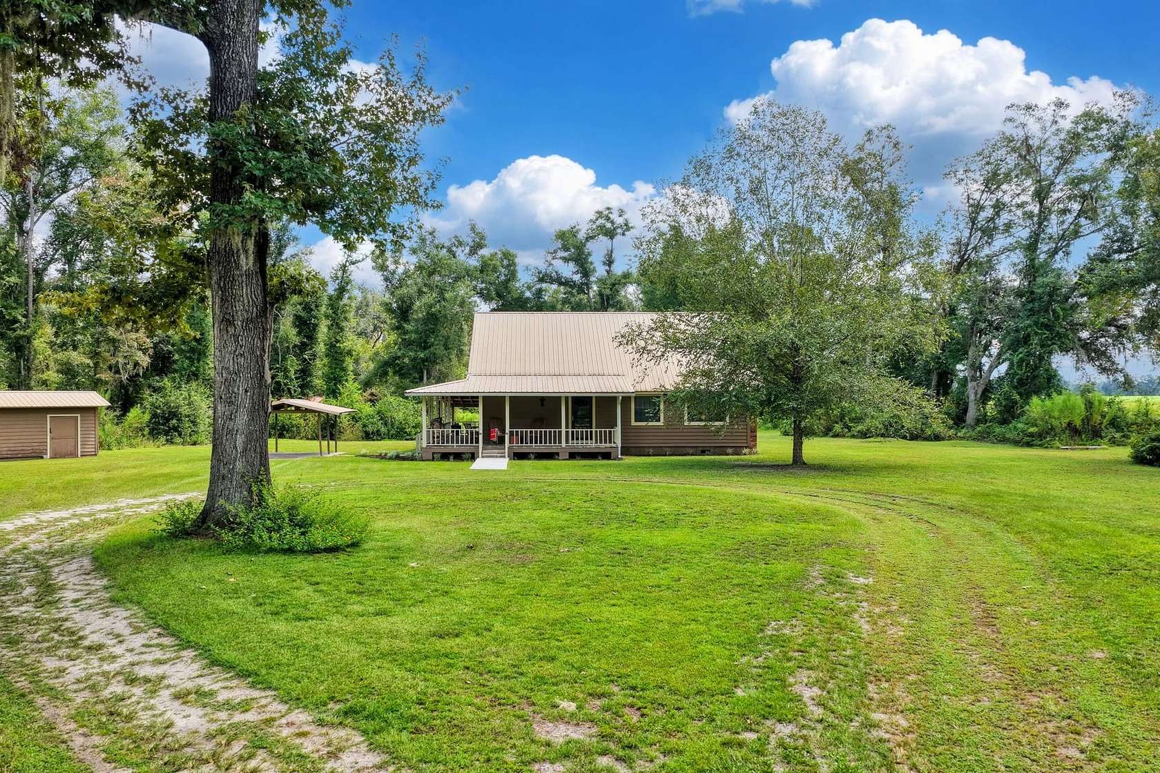 11.3 Acres of Land with Home for Sale in Pinetta, Florida