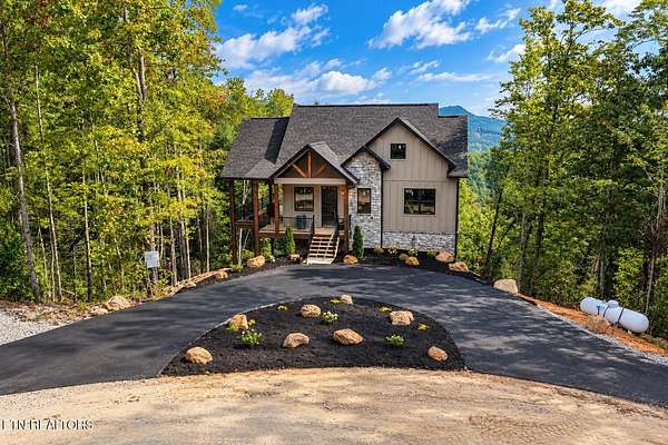 1.64 Acres of Land with Home for Sale in Sevierville, Tennessee