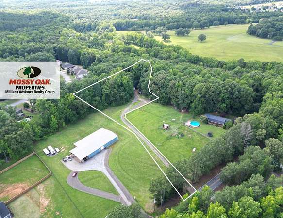 3.1 Acres of Land with Home for Sale in Williamston, South Carolina