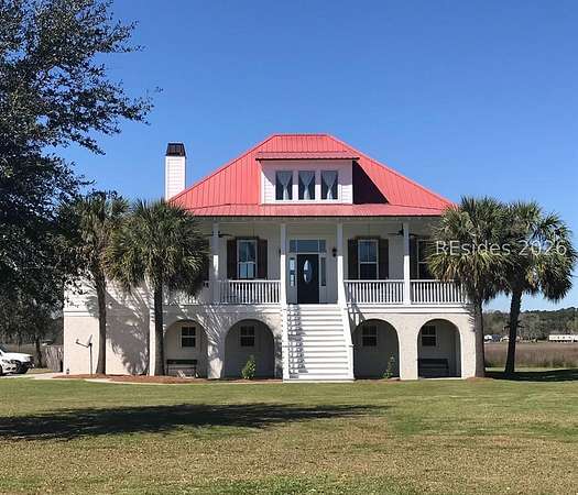 4.4 Acres of Land with Home for Sale in Beaufort, South Carolina