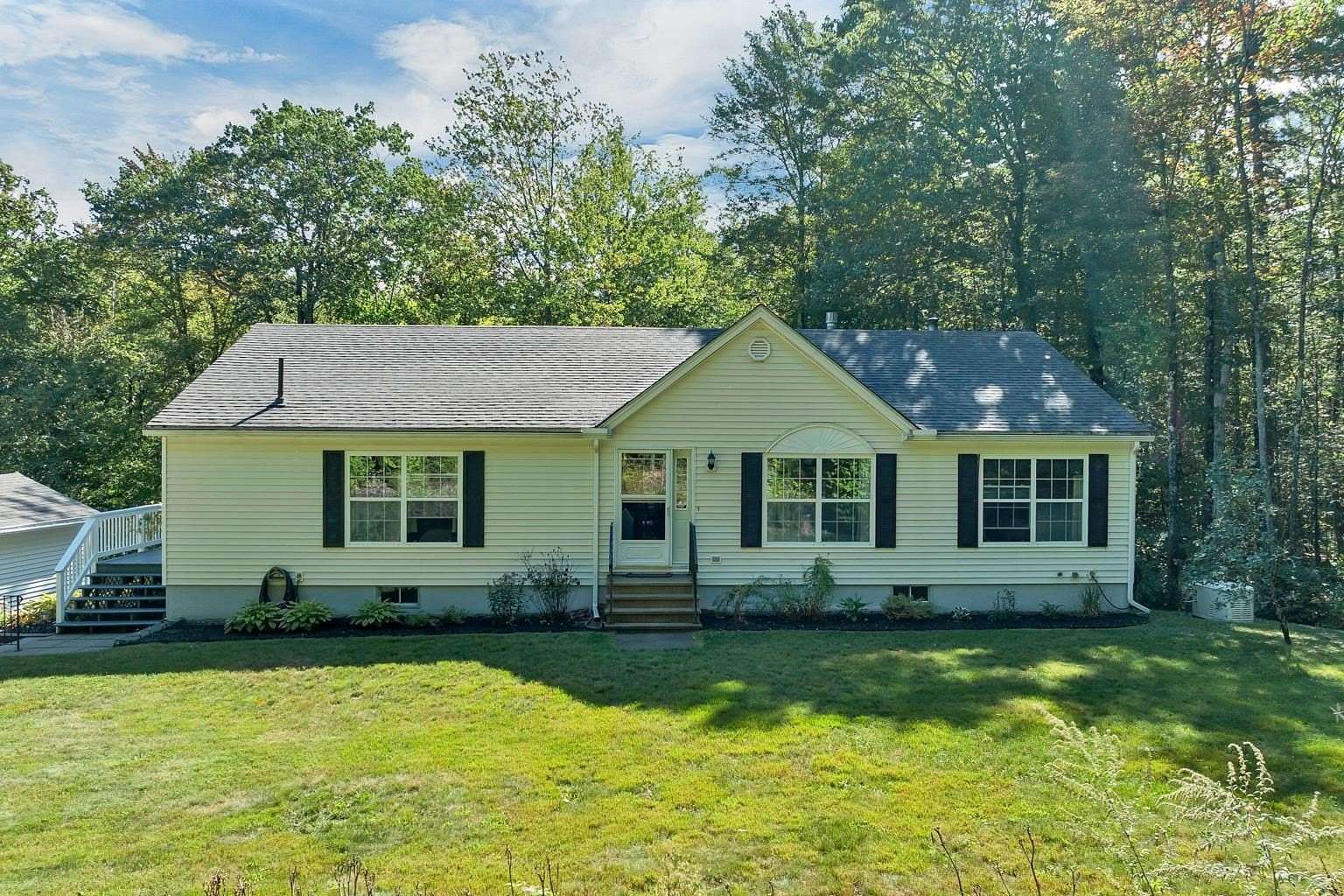 4.4 Acres of Land with Home for Sale in New Durham, New Hampshire