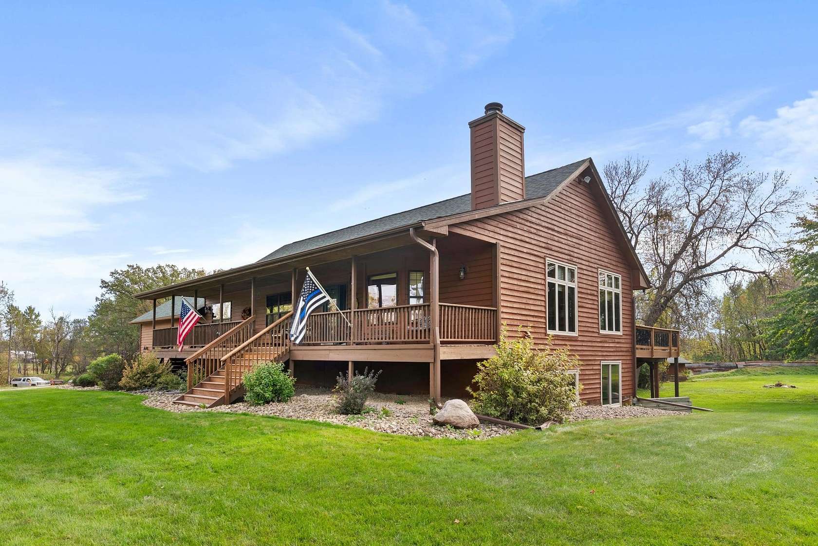 7.56 Acres of Land with Home for Sale in Nowthen, Minnesota