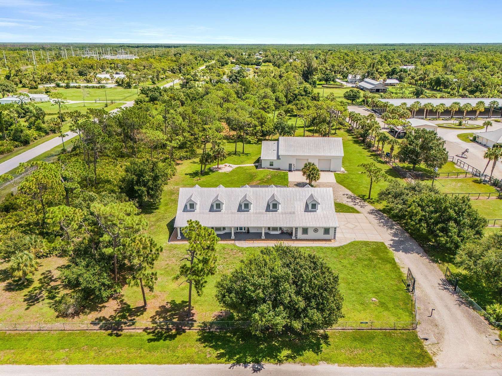 5.14 Acres of Land with Home for Sale in Englewood, Florida