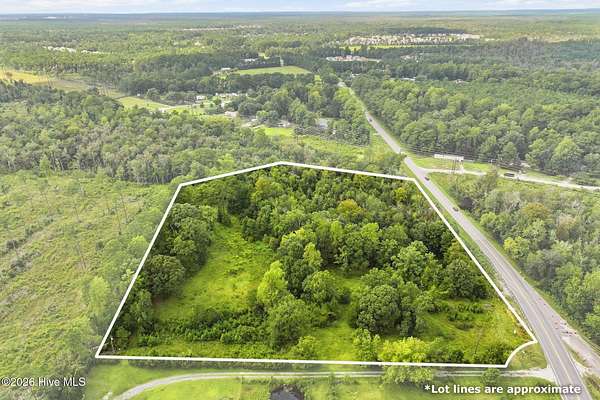 6.8 Acres of Commercial Land for Sale in Hampstead, North Carolina