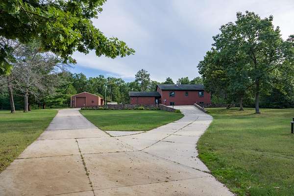 9 Acres of Land with Home for Sale in New Lisbon, Wisconsin