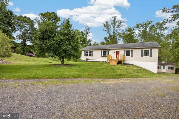 4 Acres of Land with Home for Sale in Upper Black Eddy, Pennsylvania