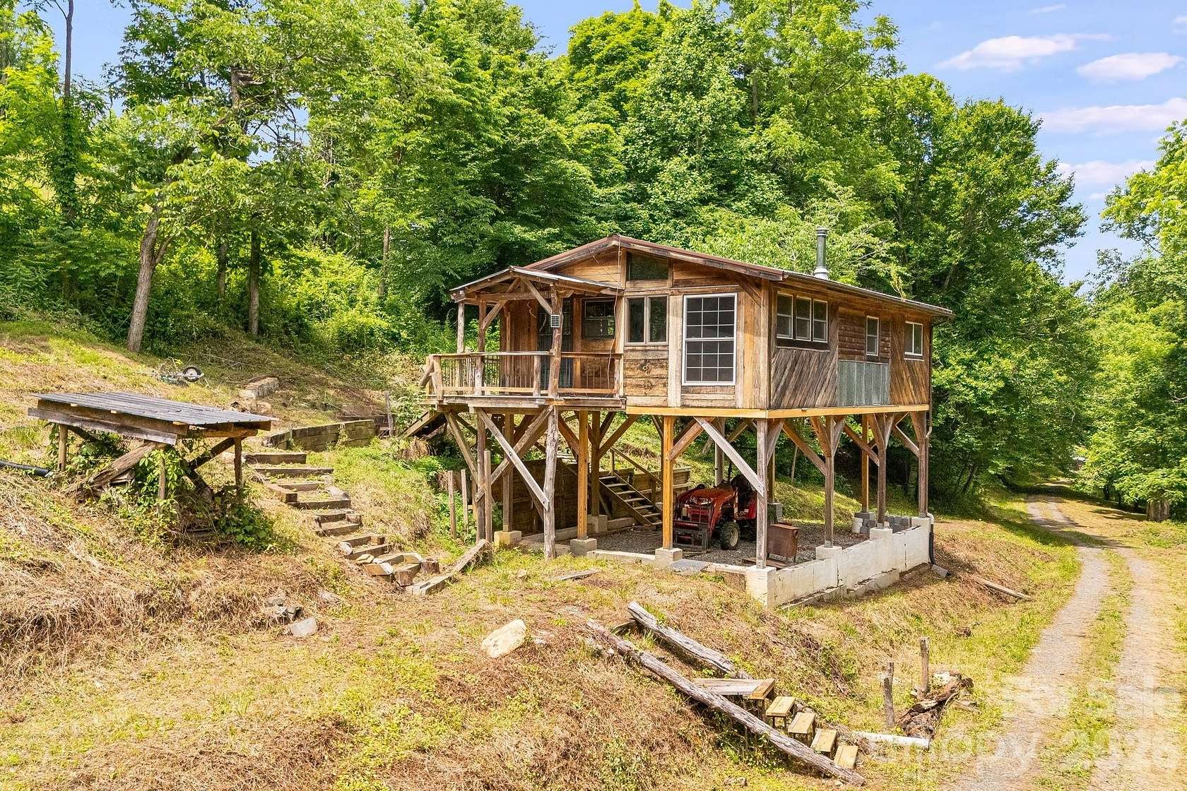 27.5 Acres of Improved Land for Sale in Marshall, North Carolina