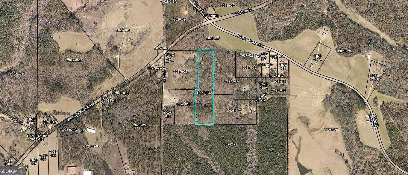 14.5 Acres of Recreational & Residential Land for Sale in Roberta, Georgia