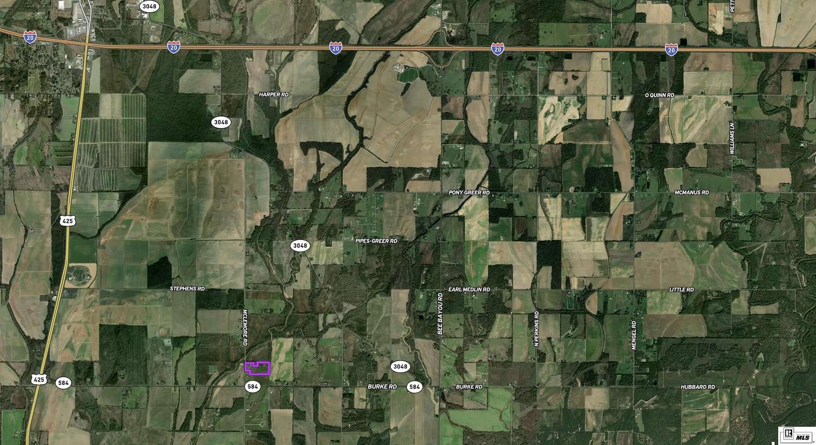 12 Acres of Land for Sale in Rayville, Louisiana