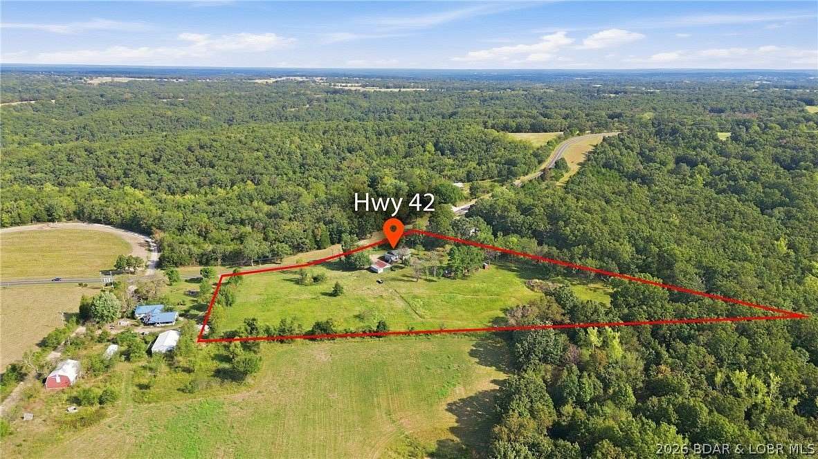 5.1 Acres of Land with Home for Sale in Iberia, Missouri