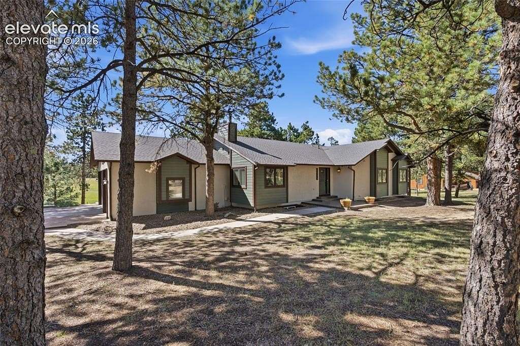 5 Acres of Land with Home for Sale in Colorado Springs, Colorado