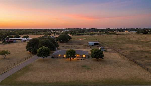 10 Acres of Land with Home for Sale in Granbury, Texas