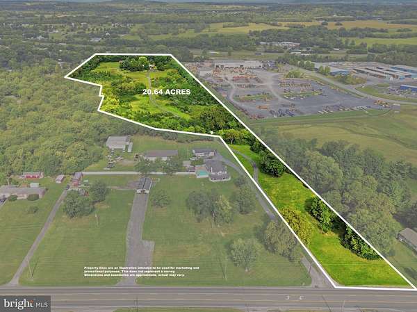 20.6 Acres of Commercial Land for Sale in Stephenson, Virginia