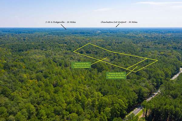 13.3 Acres of Recreational & Residential Land for Sale in St. George, South Carolina