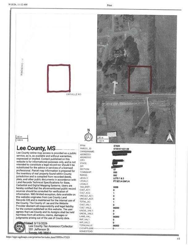 1 Acre of Residential Land for Sale in Belden, Mississippi