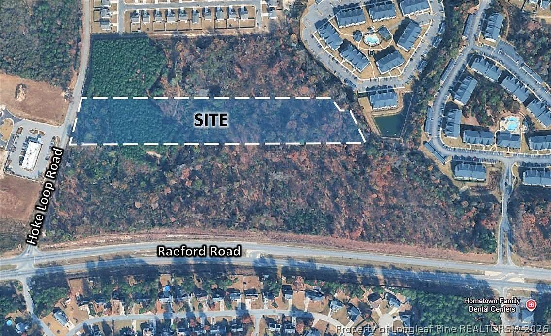 7.5 Acres of Commercial Land for Sale in Fayetteville, North Carolina