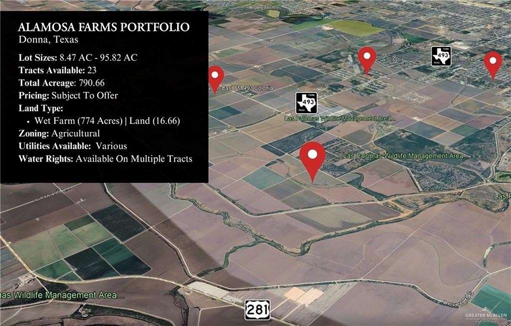 790 Acres of Land for Sale in Donna, Texas