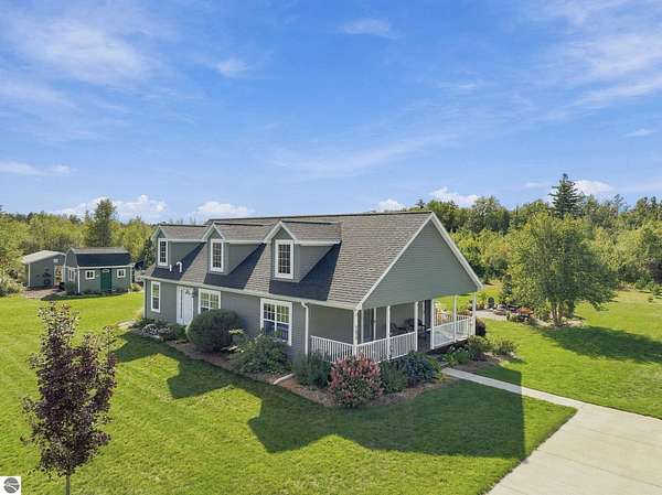 35 Acres of Land with Home for Sale in Manton, Michigan