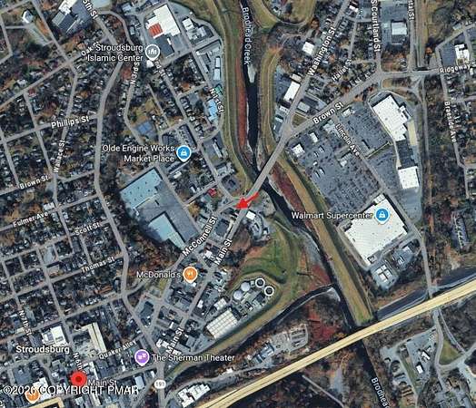 0.06 Acres of Commercial Land for Sale in Stroudsburg, Pennsylvania