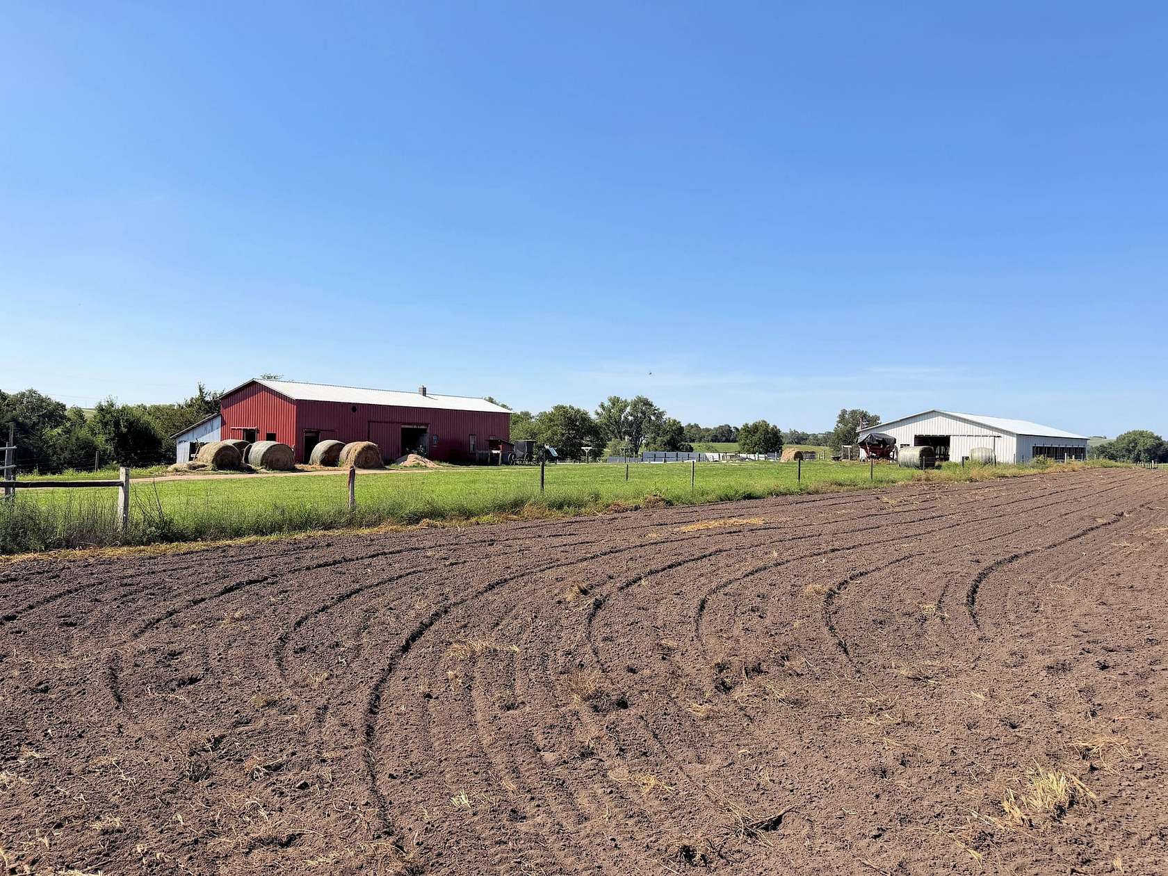 13.4 Acres of Land with Home for Sale in Verdigre, Nebraska