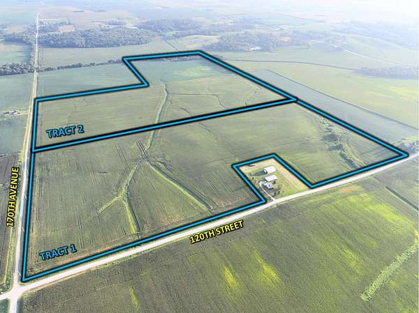 196 Acres of Land for Auction in Keswick, Iowa