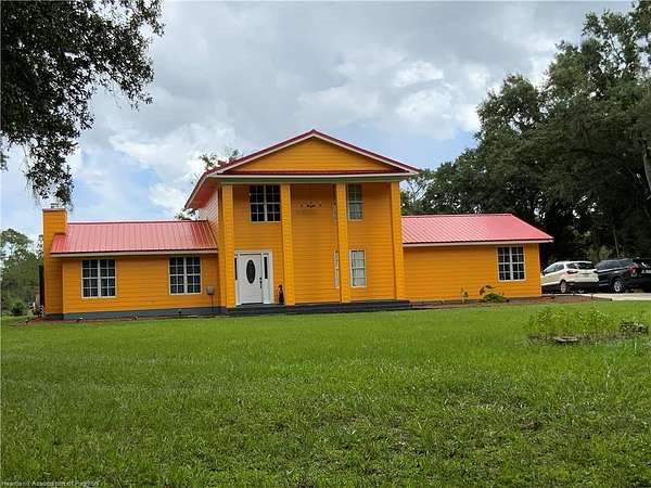 4.69 Acres of Land with Home for Sale in Avon Park, Florida