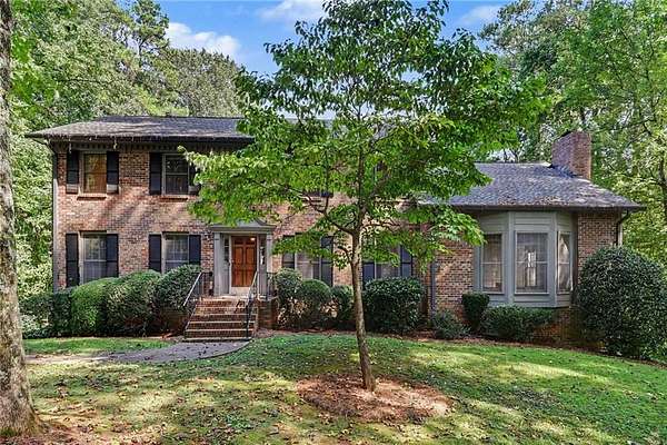 1.7 Acres of Land with Home for Sale in Alpharetta, Georgia