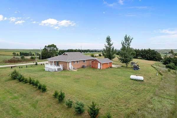 6 Acres of Land with Home for Sale in Albion, Nebraska