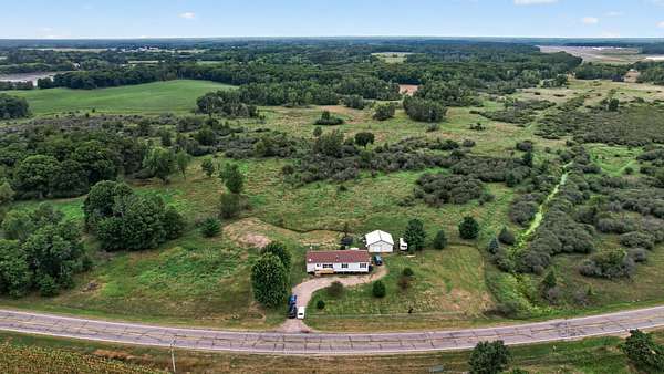 8.5 Acres of Land with Home for Sale in Cambridge, Minnesota