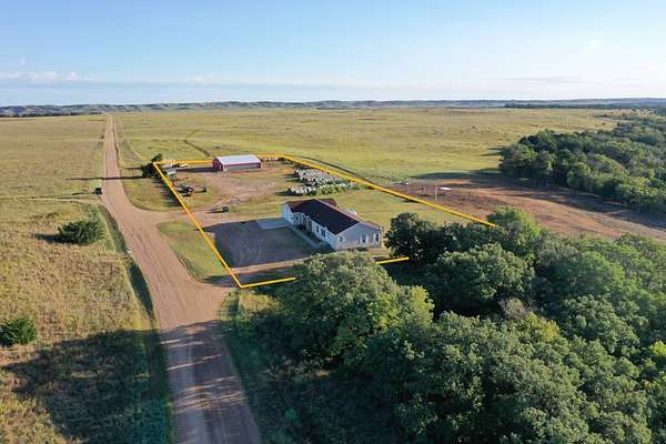 3.24 Acres of Land with Home for Sale in Lynch, Nebraska