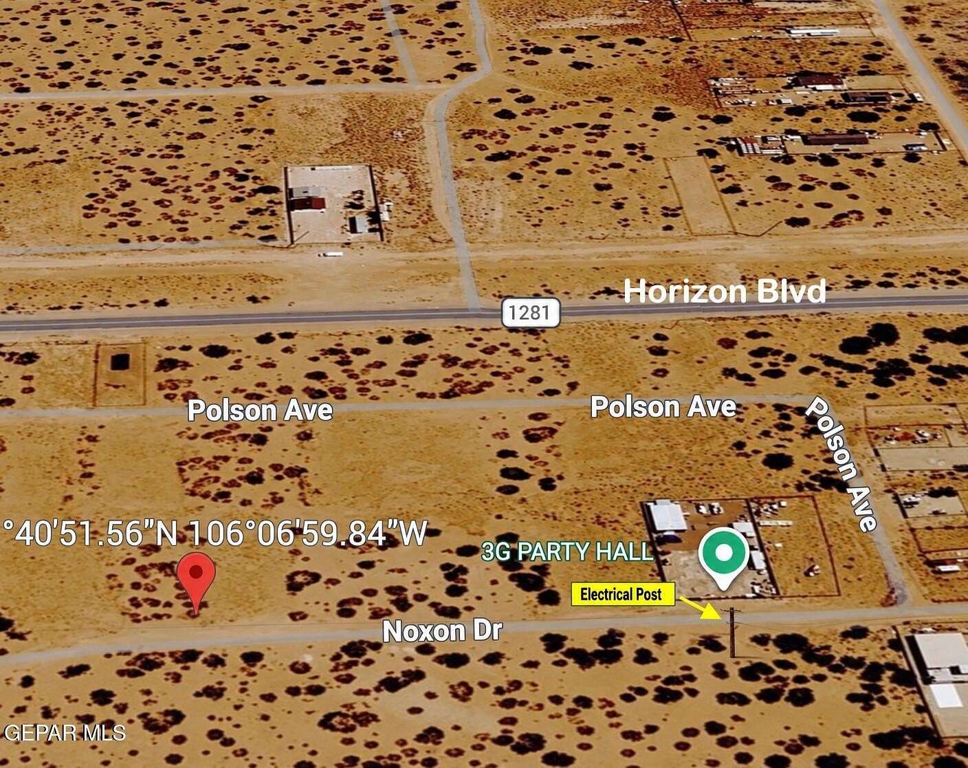 0.25 Acres of Residential Land for Sale in El Paso, Texas