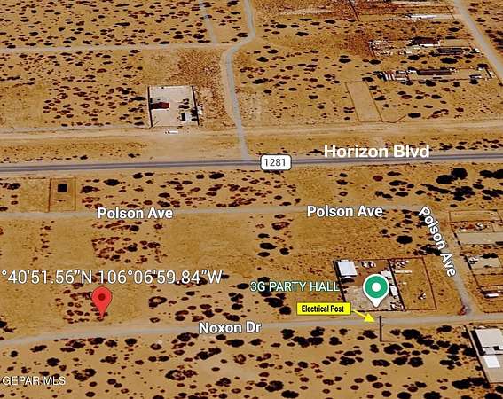 0.25 Acres of Residential Land for Sale in El Paso, Texas