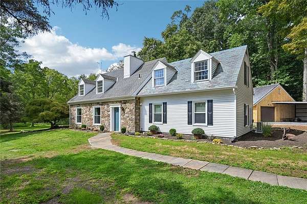 5.73 Acres of Land with Home for Sale in Hellertown, Pennsylvania