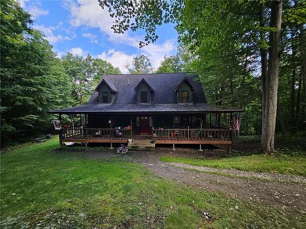45.3 Acres of Land with Home for Sale in Corning, New York