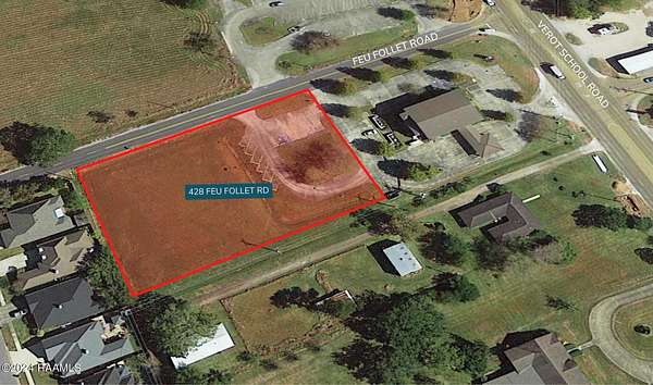 1.23 Acres of Commercial Land for Sale in Lafayette, Louisiana