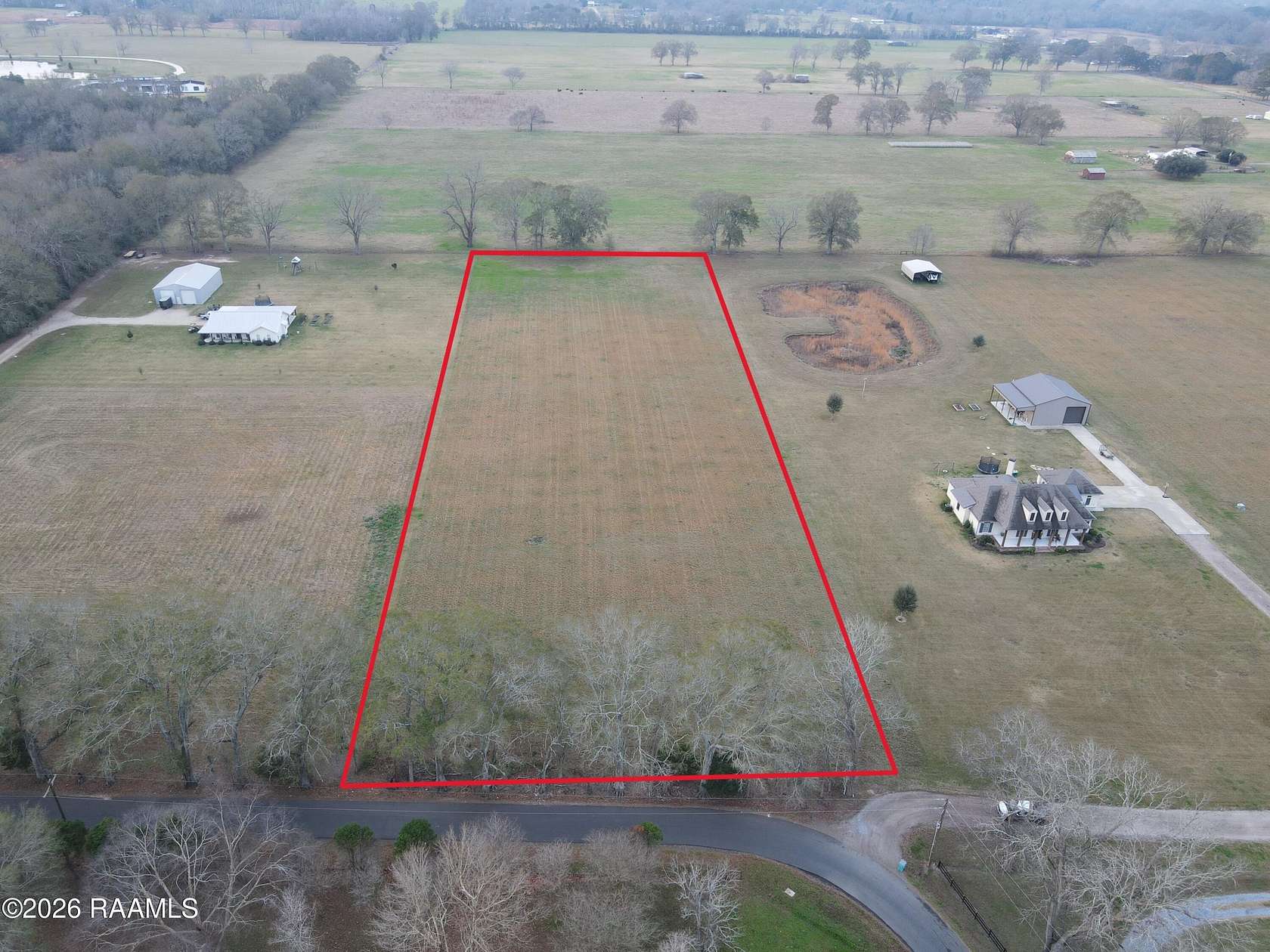 4.12 Acres of Residential Land for Sale in Arnaudville, Louisiana