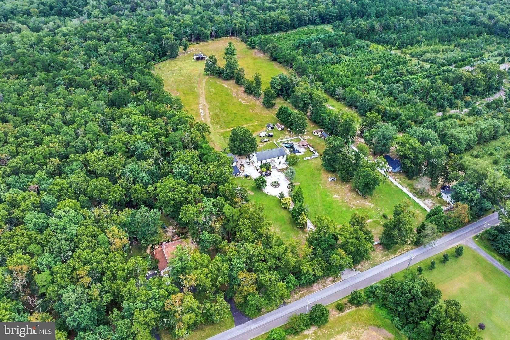 8.35 Acres of Land with Home for Sale in Williamstown, New Jersey