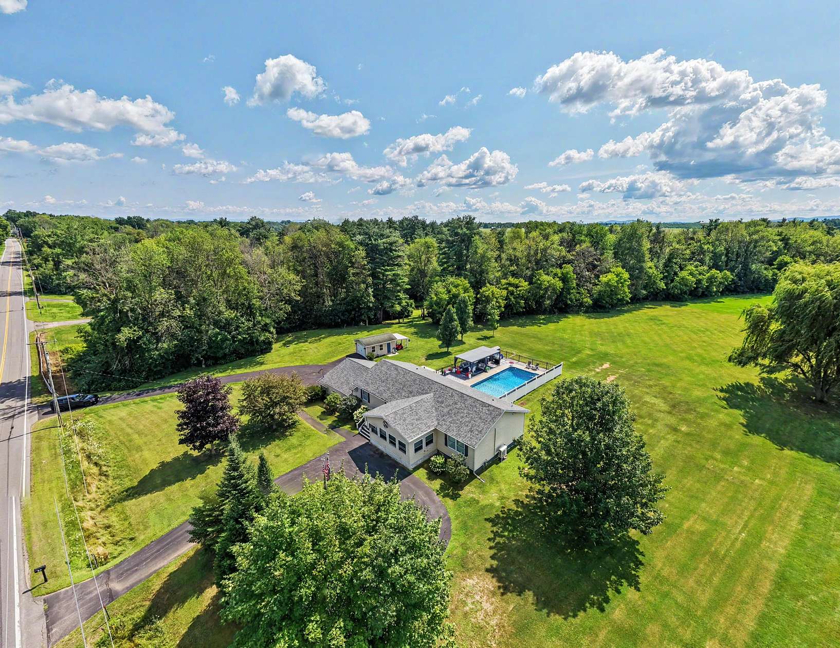 2.88 Acres of Land with Home for Sale in Peru, New York
