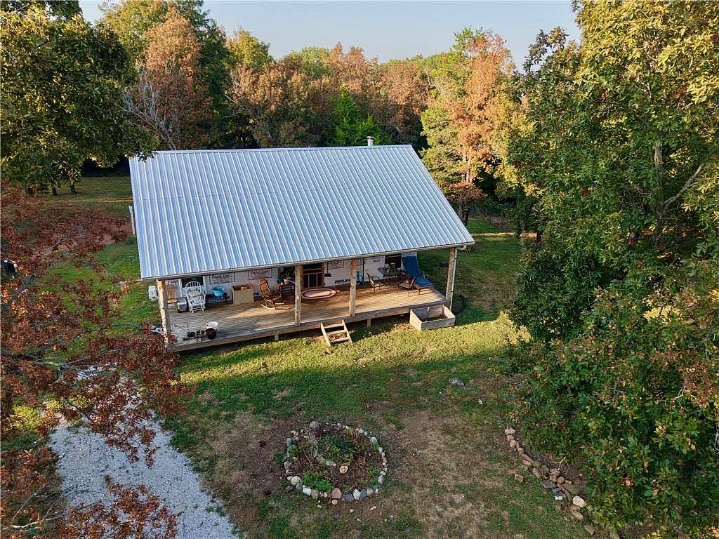 12.6 Acres of Land with Home for Sale in Huntsville, Arkansas