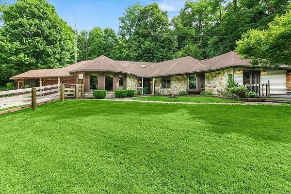 5.42 Acres of Land with Home for Sale in St. Paris, Ohio