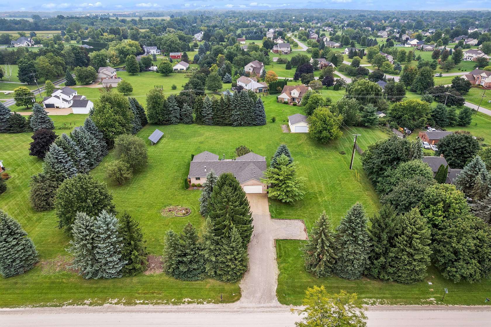 1.8 Acres of Land with Home for Sale in Saline, Michigan