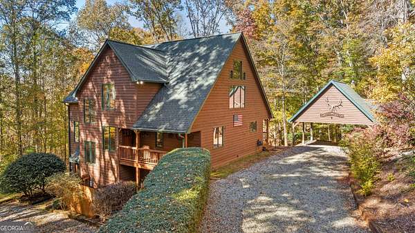 6.55 Acres of Land with Home for Sale in Clarkesville, Georgia