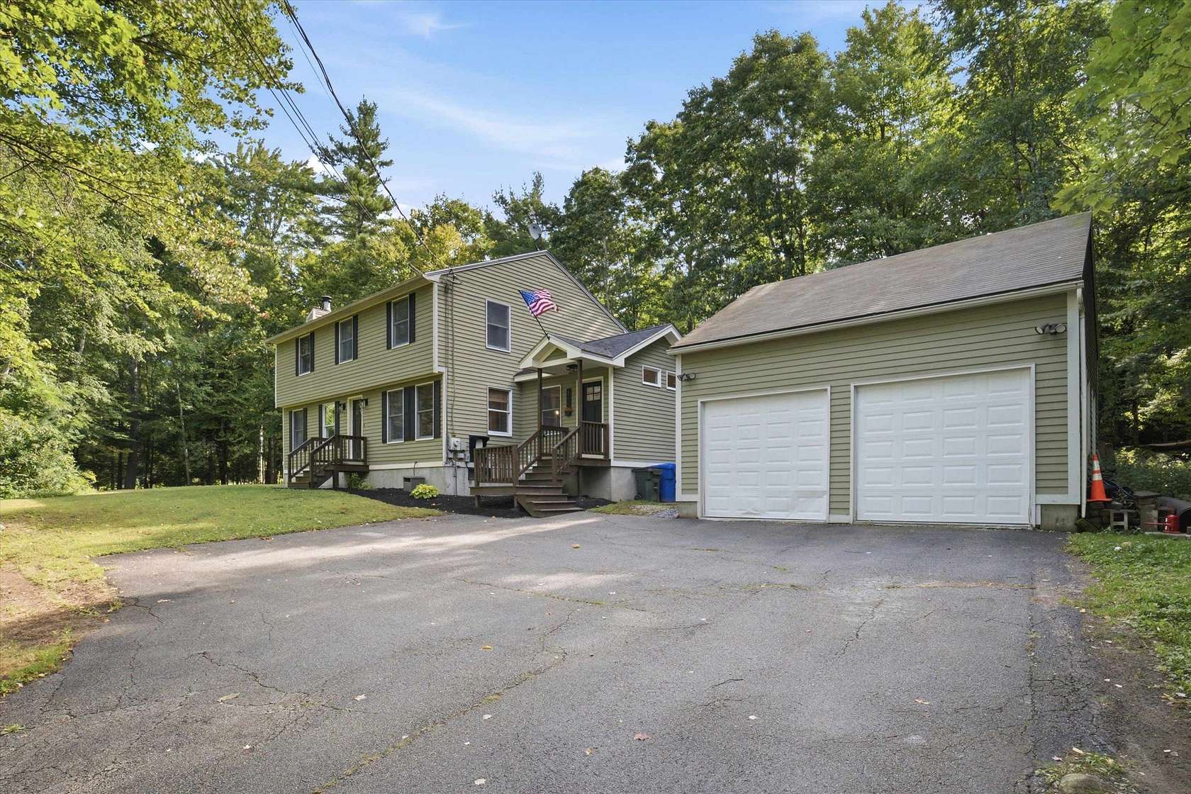 2.16 Acres of Land with Home for Sale in Bow Town, New Hampshire
