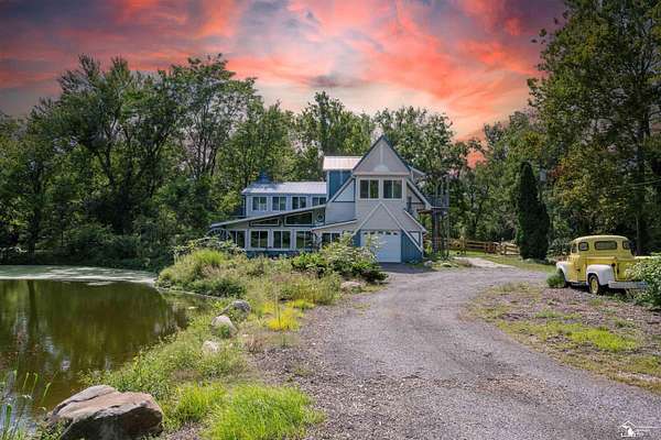 8.23 Acres of Land with Home for Sale in Monroe, Michigan